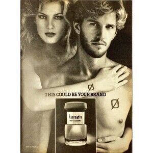 Kanon Man's Cologne "This Could Be Your Brand" Vintage Ad Playboy
